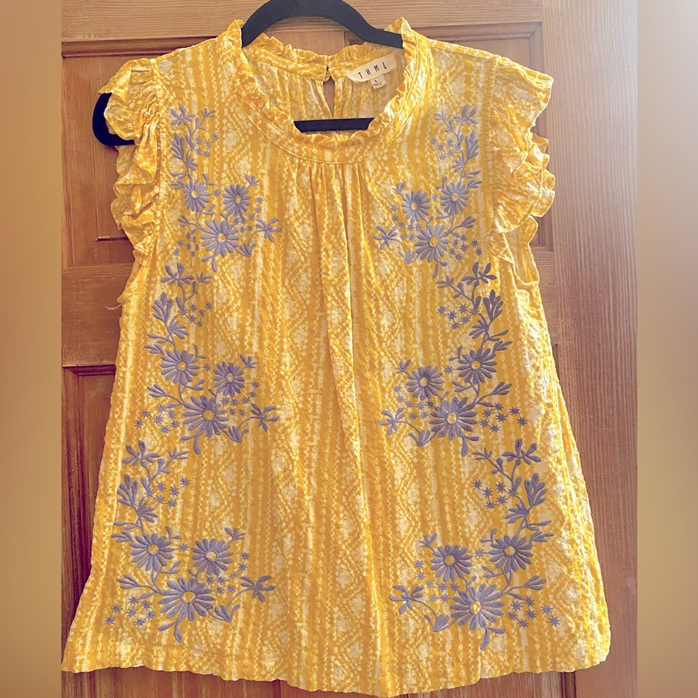 THML embroidered blouse